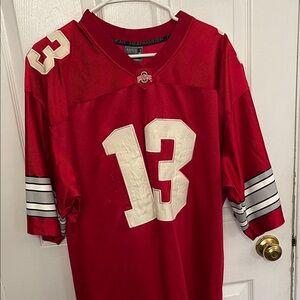 Scarlet Ohio State Men's Football Jersey